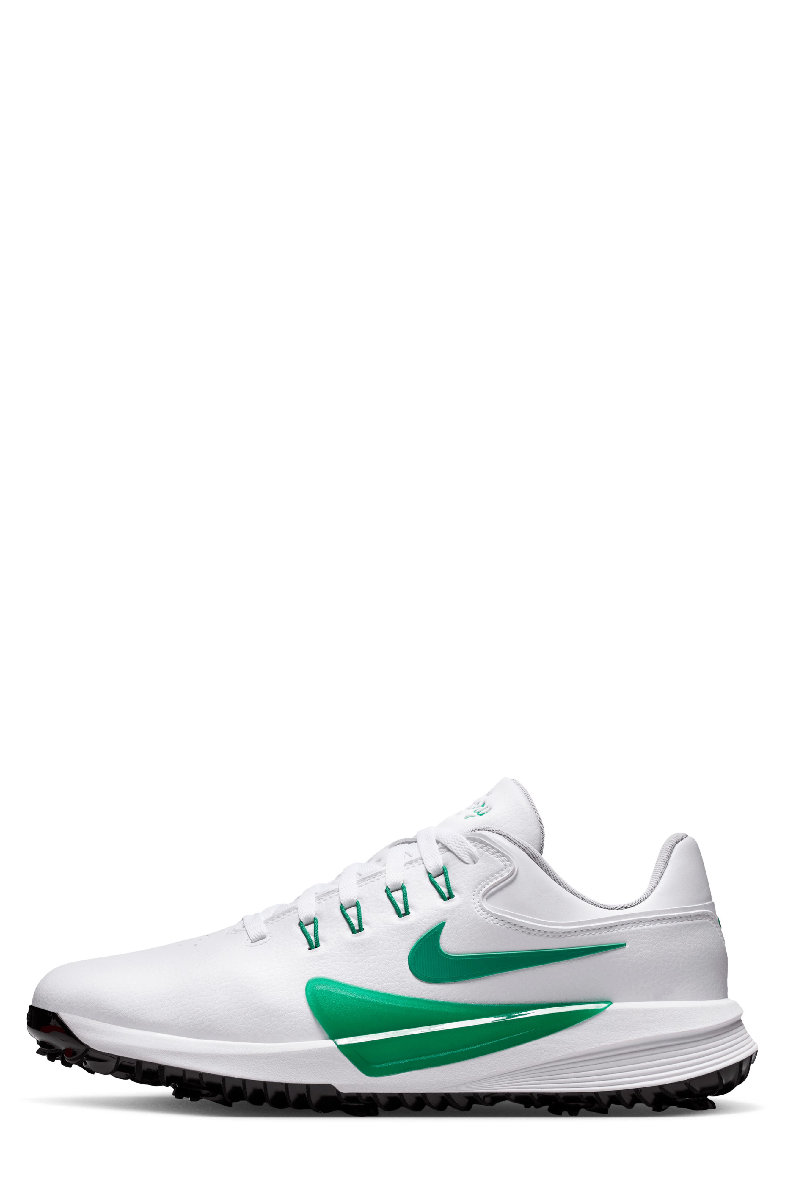 Victory Pro 4 Golf Shoe, Alternate, color, WHITE/ BLACK/ MALACHITE