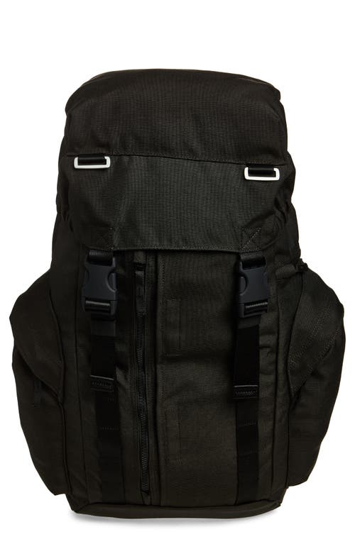 Shop Stone Island Nylon Backpack In V0062 Lead Grey