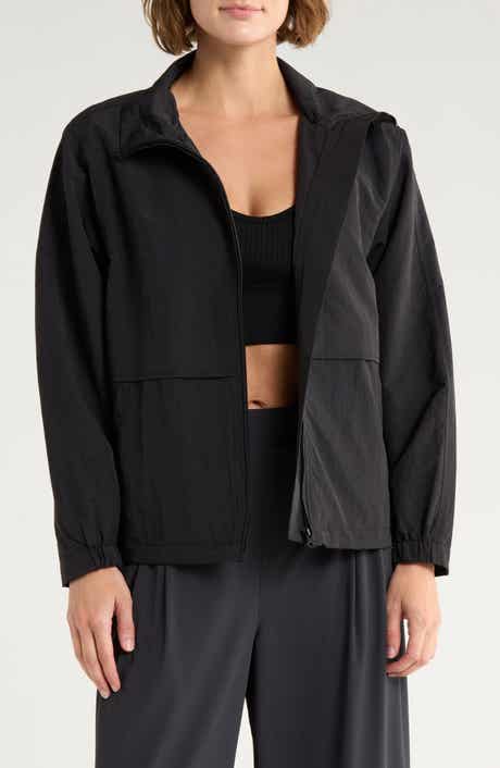 Elodie Stand Collar Windbreaker