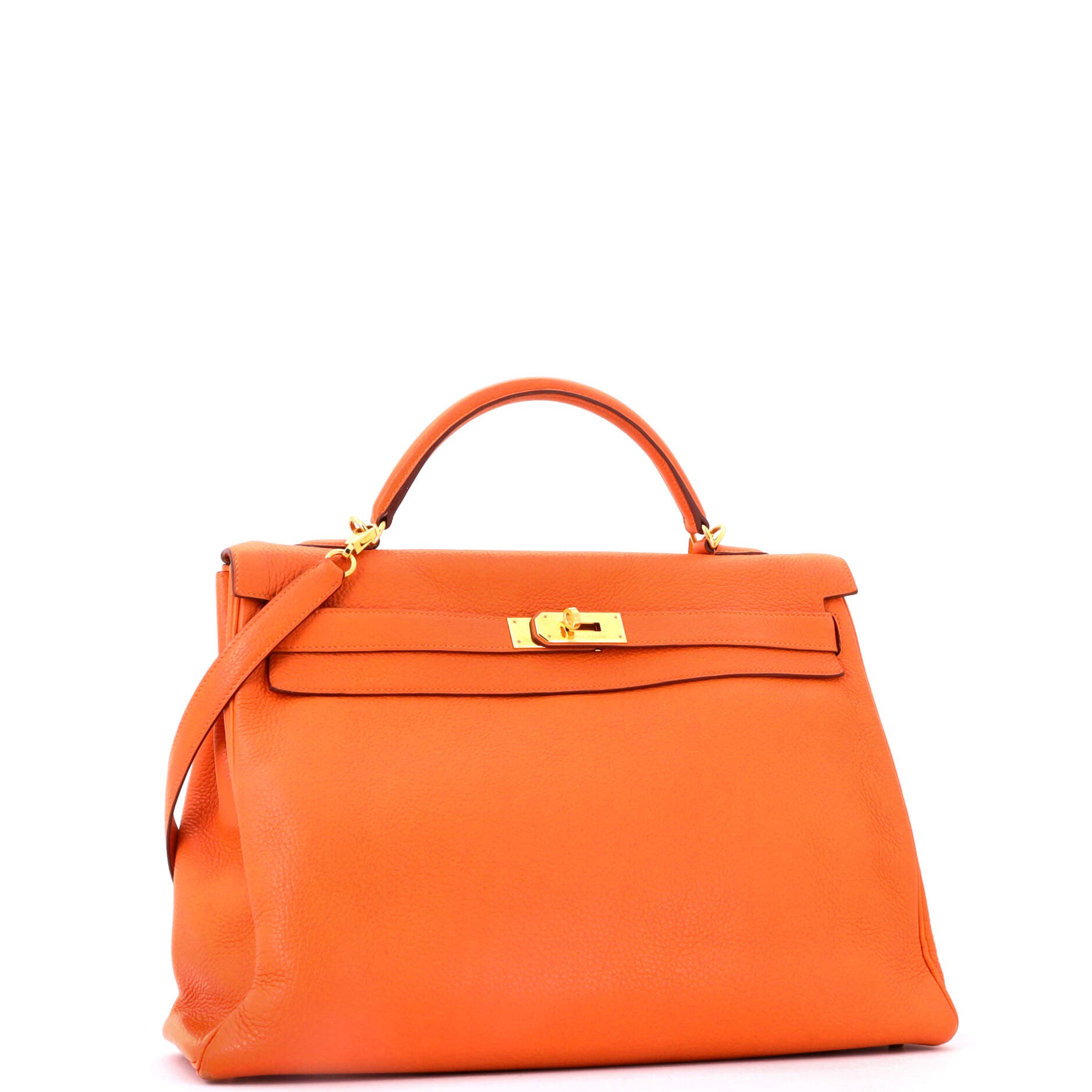 Kelly Handbag Orange Togo With Gold Hardware 40, Alternate, color, Orange
