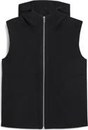 Theory Wool & Cashmere Hooded Vest