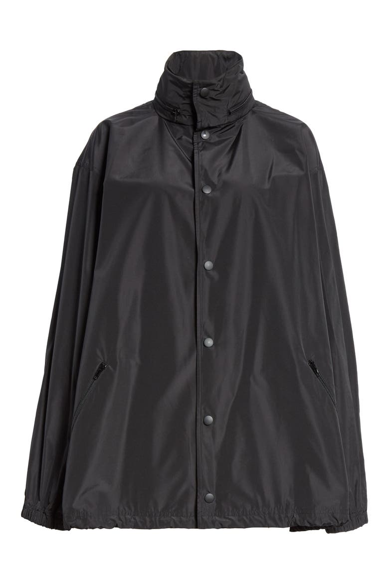 Logo Windbreaker, Alternate, color, BLACK