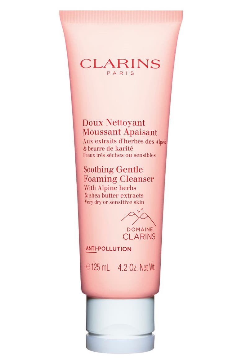 Soothing Gentle Foaming Cleanser with Shea Butter, Main, color, NO COLOR