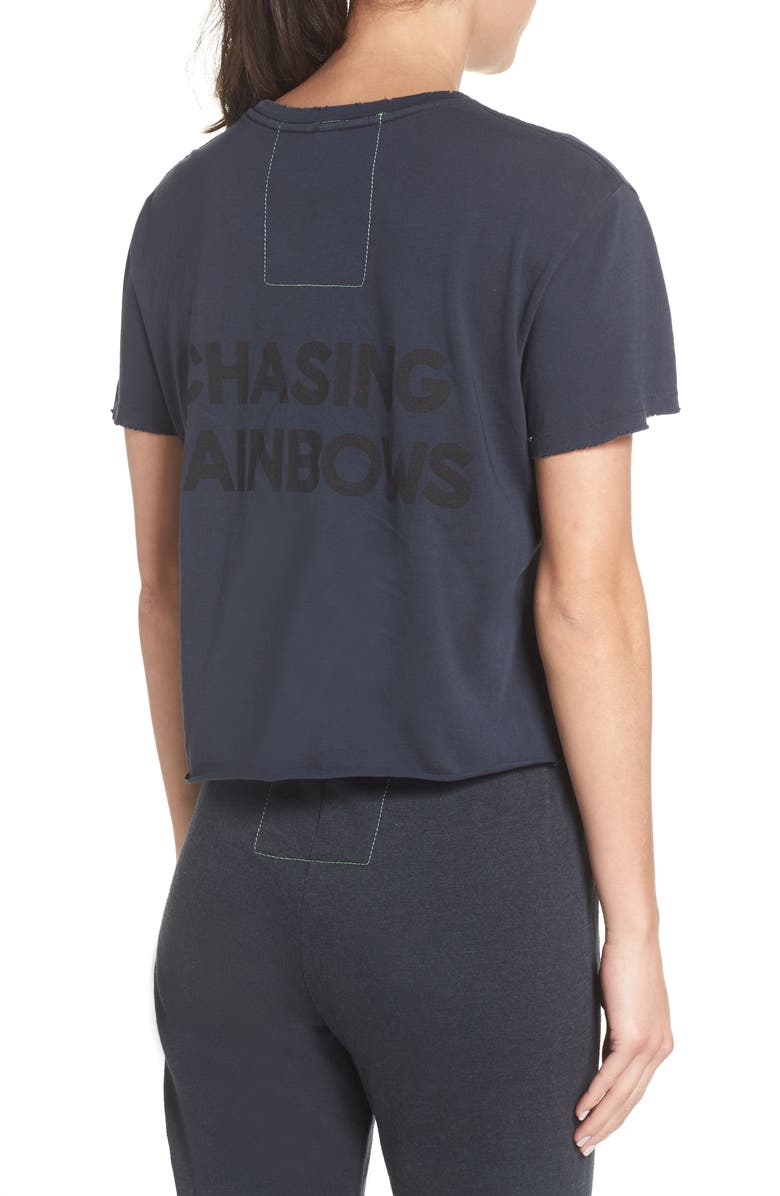 Aviator Nation Mountain Rainbow Tee, Alternate, color,