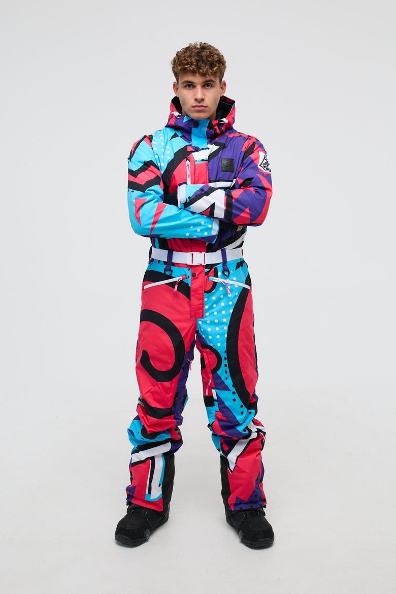 Fresh Prince Ski Suit - Mens, Alternate, color, multi-colour