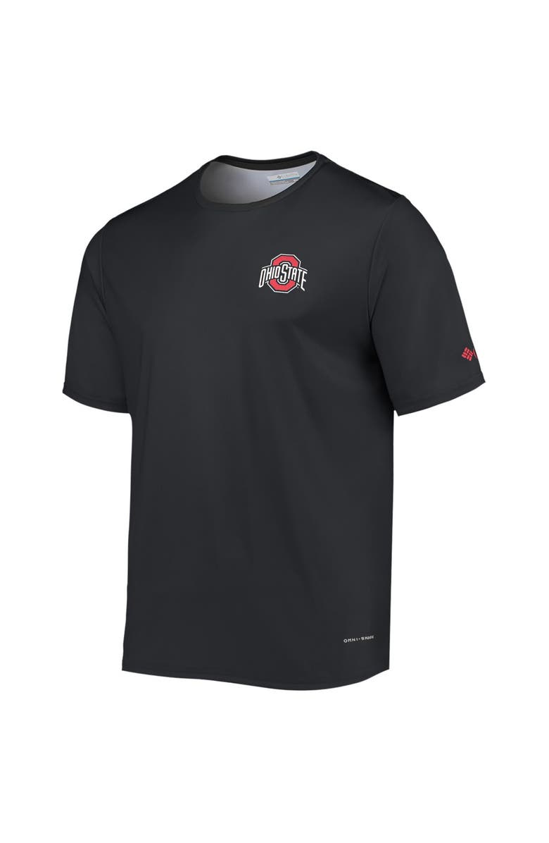 Columbia Men's Columbia Black Ohio State Buckeyes Terminal Tackle Omni-Shade T-Shirt, Alternate, color,