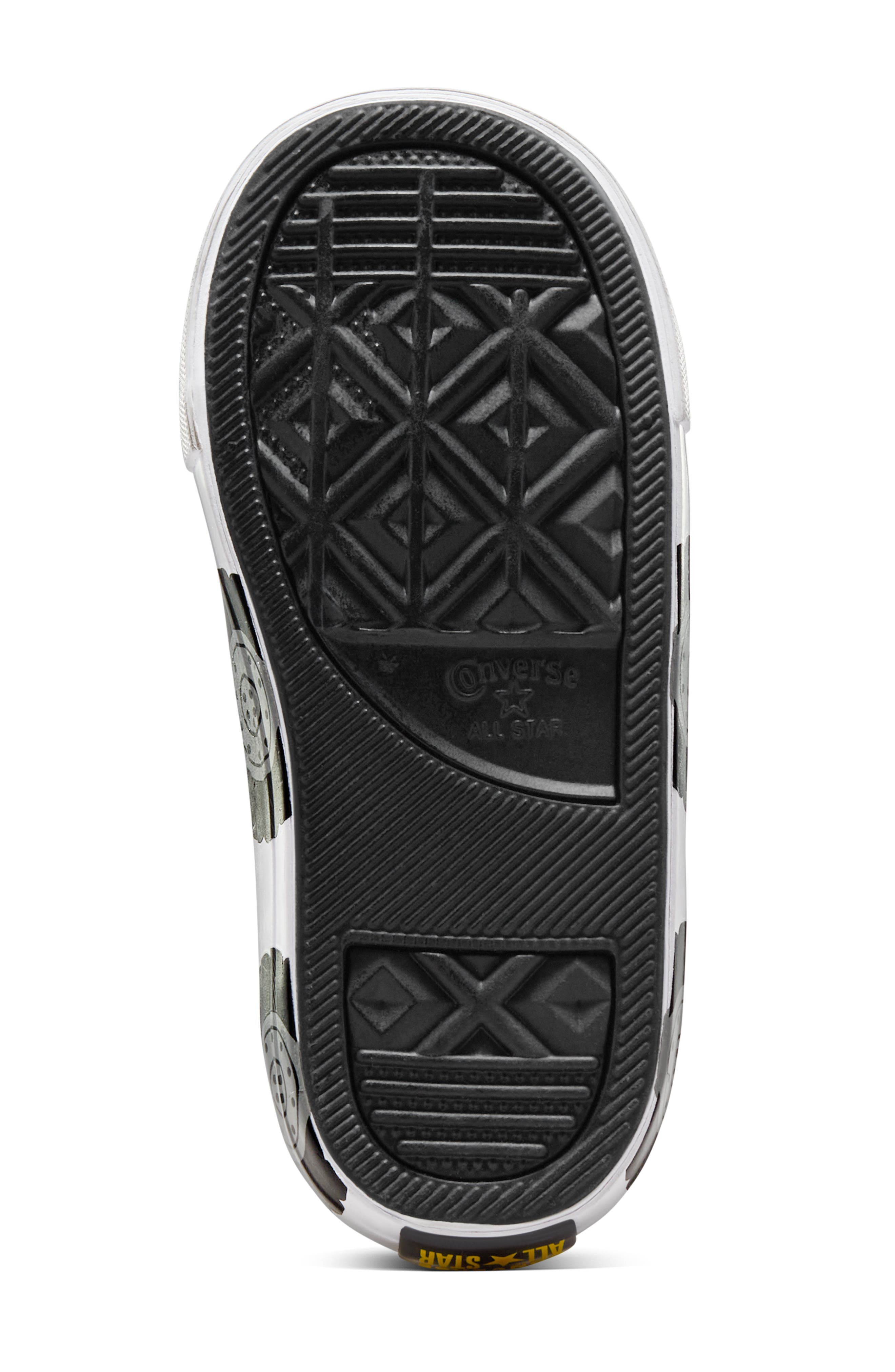 Converse Kids' Chuck Taylor<sup>®</sup> All Star<sup>®</sup> 2V Oxford Sneaker, Alternate, color, Amarillo/ Black/ White