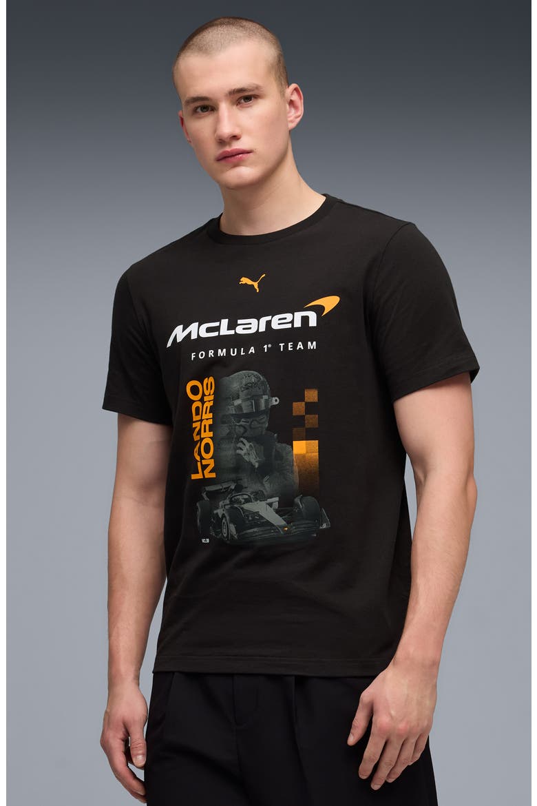 McLaren Racing Driver Graphic T-Shirt, Alternate, color, PUMA BLACK