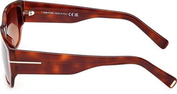56mm Square Sunglasses