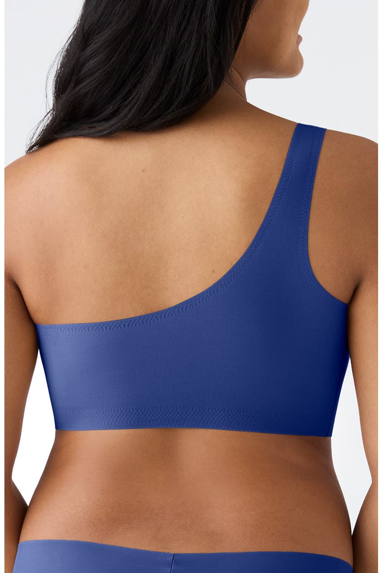 True Body One-Shoulder Bra, Alternate, color, MAZARINE