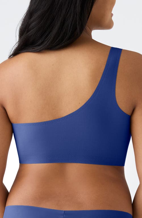 True & Co. True & Co True Body One-shoulder Bra In Blue