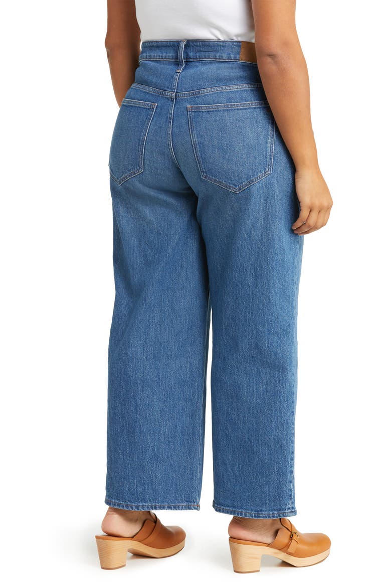 Wide Leg Jeans, Alternate, color, RINSE WASH