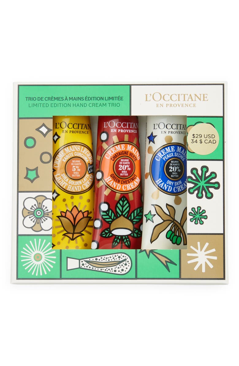 L'Occitane Hand Cream Indulgences Set (Limited Edition) USD $37 Value, Alternate, color, 