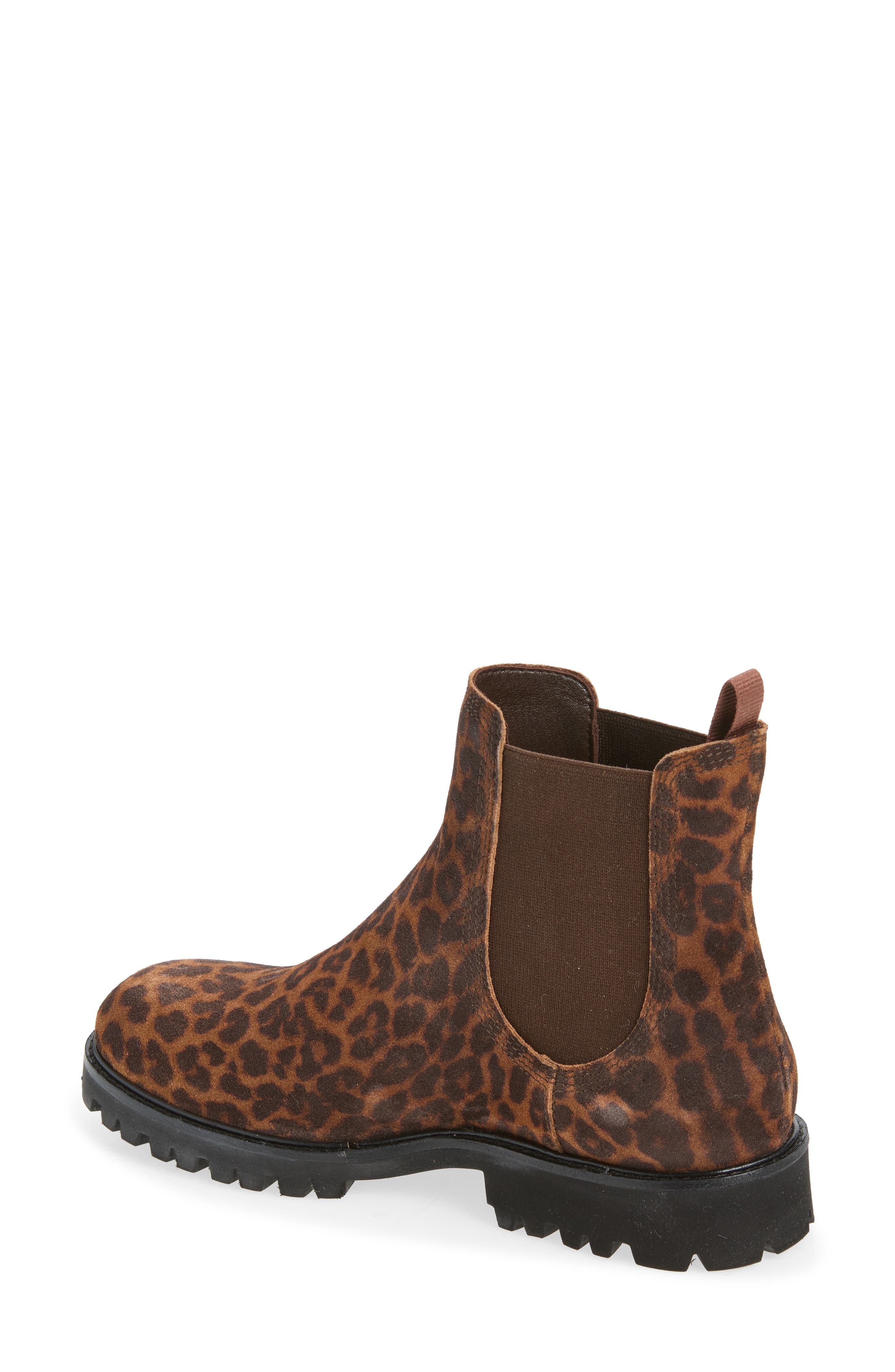 Silva Chelsea Boot, Alternate, color, HAZELNUT LEOPARD VELOUR