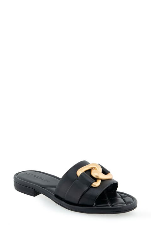 Big Charm Slide Sandal (Women)