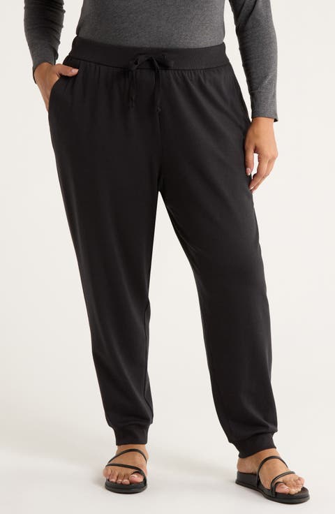 Terry Ankle Pants (Plus)