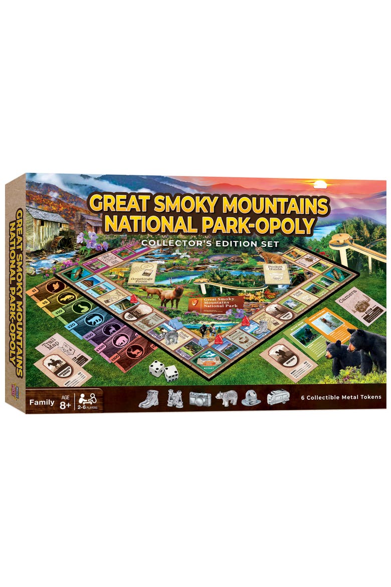 Great Smoky Mountains Opoly, Main, color, Multicolor