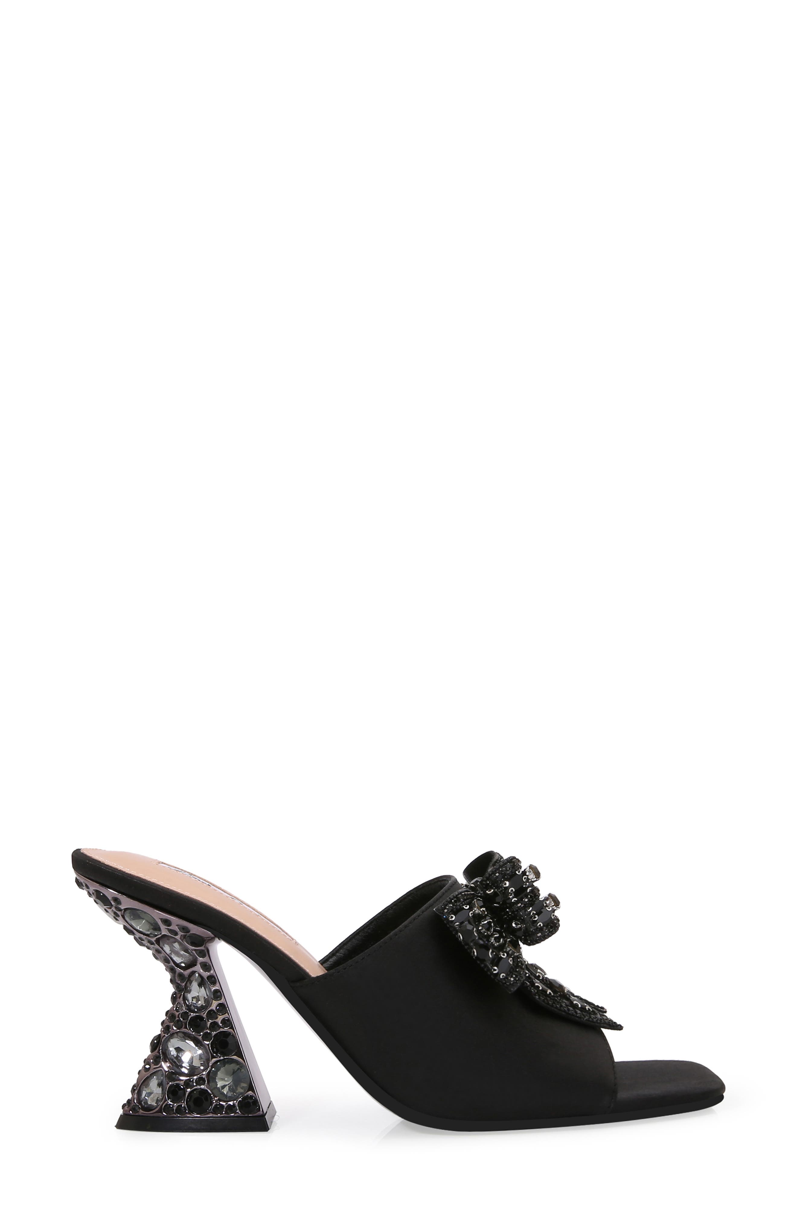 LADY COUTURE Spark Crystal Bow Mule, Alternate, color, 