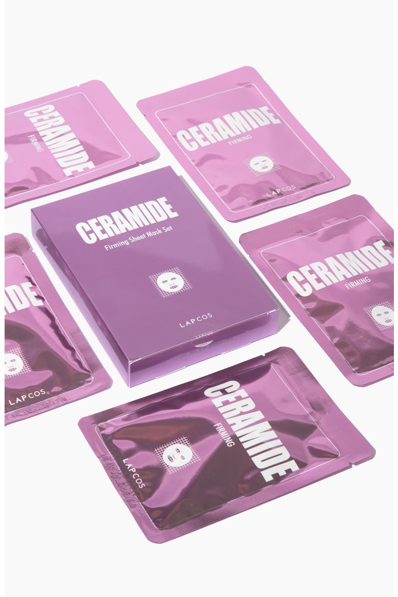 Derma Ceramide Nourishing Sheet Mask, Alternate, color, PINK