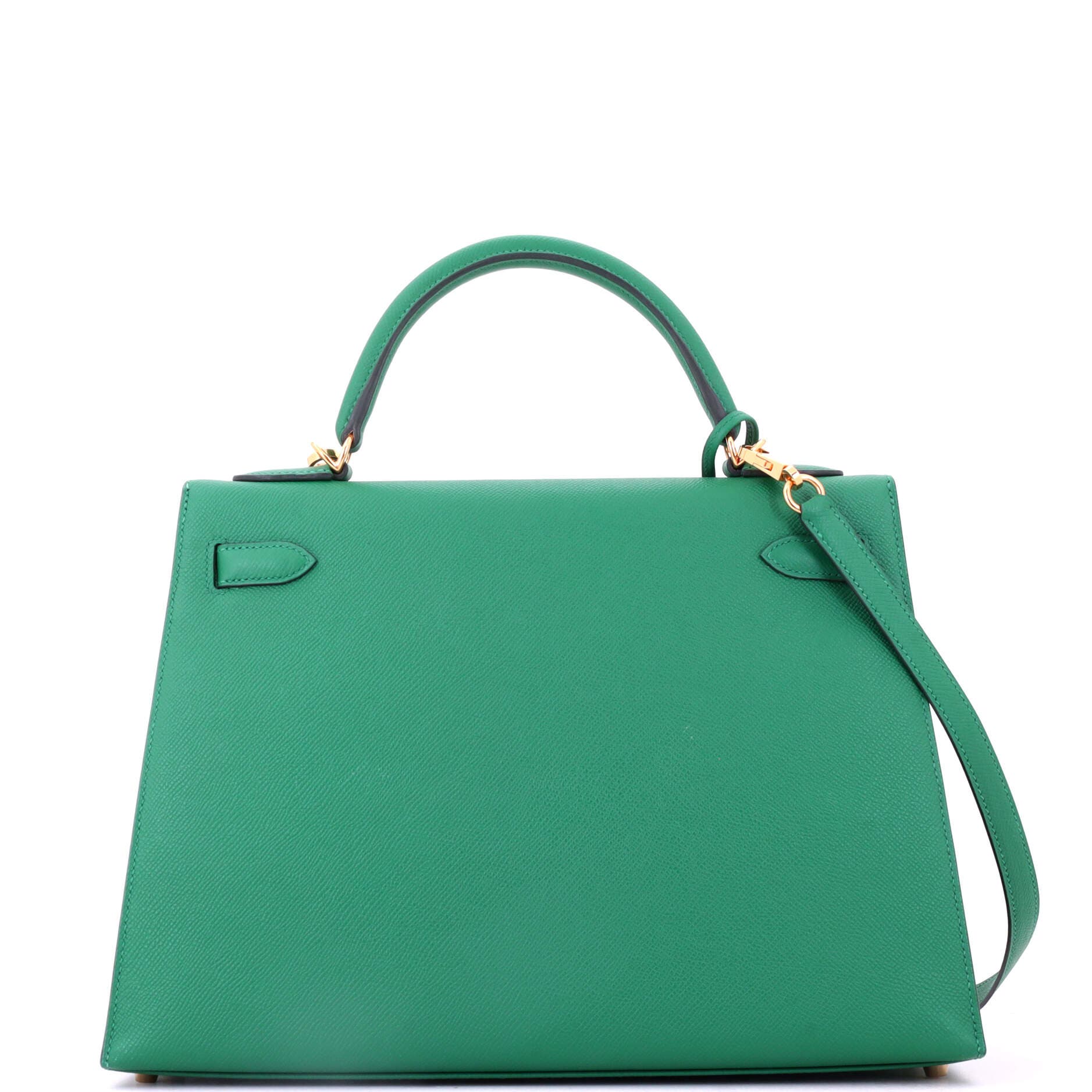 Kelly Handbag Green Epsom with Gold Hardware 32, Alternate, color, Green