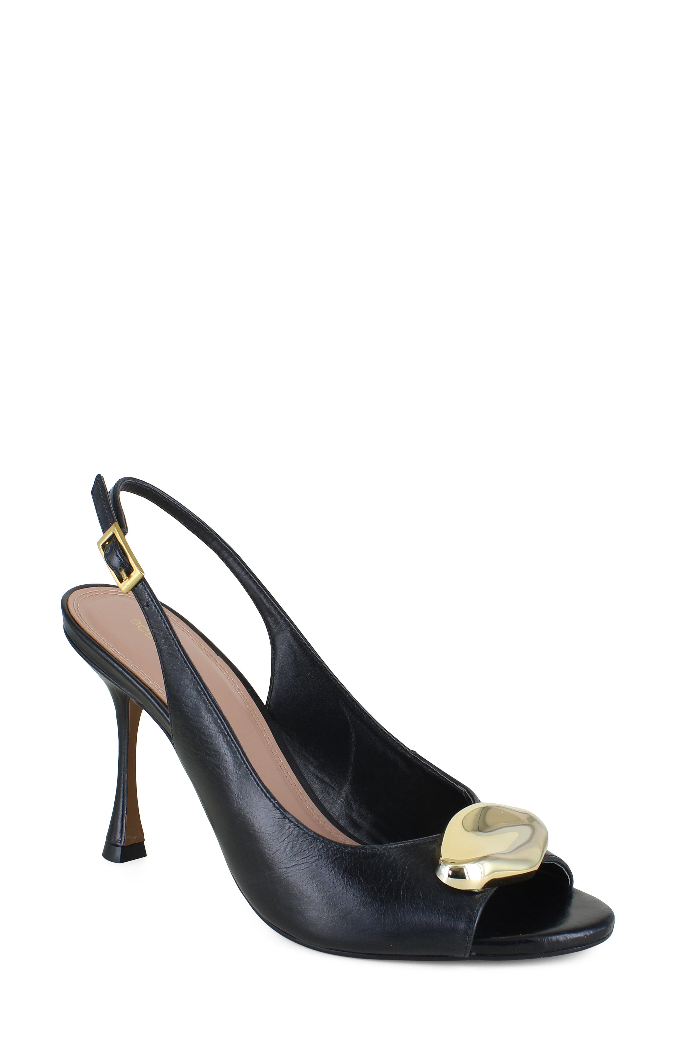 Hayden Slingback Sandal, Main, color, BLACK