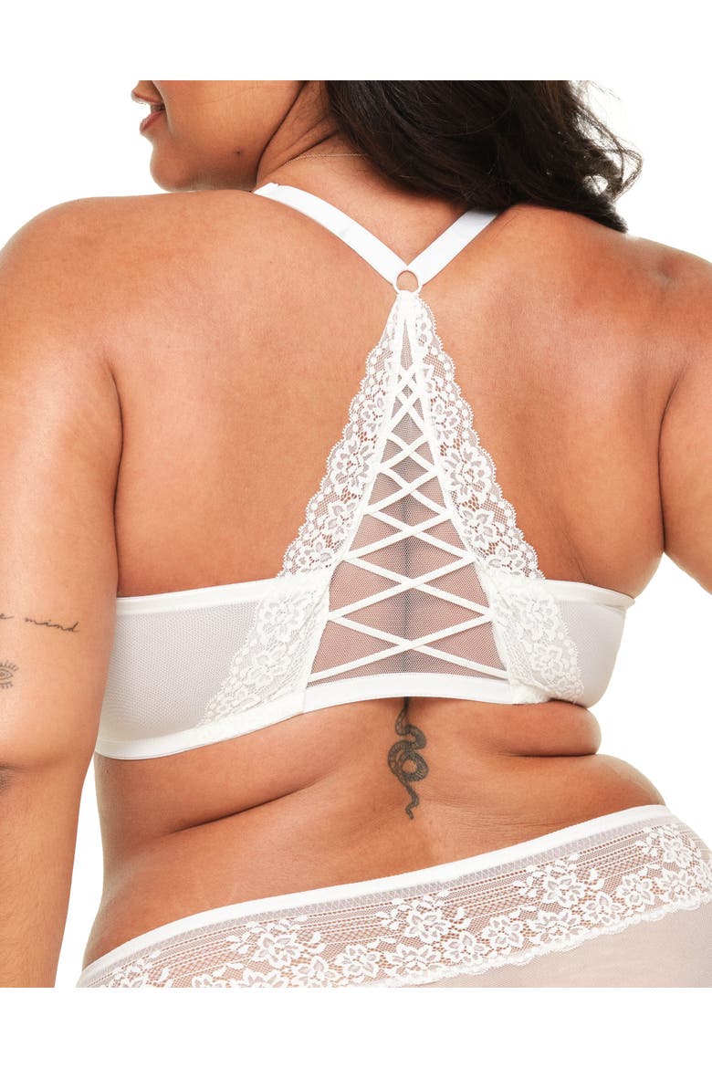 Alara Contour Demi Bra, Alternate, color, White