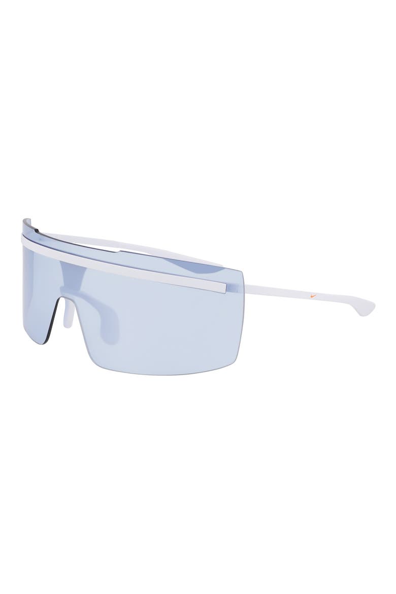 Echo Shield 67mm Sunglasses, Alternate, color, MAT FOOTBALL GREY / SILVER MIR