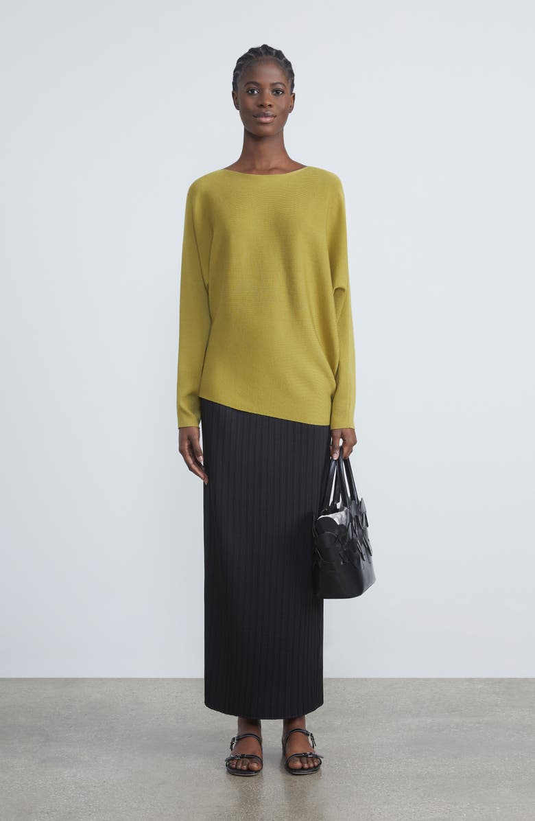 Lafayette 148 New York Dolman Sleeve Sweater, Alternate, color, 