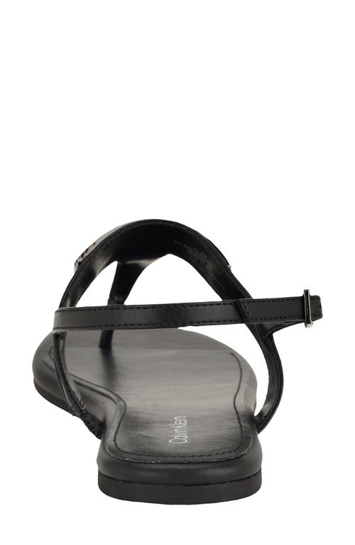 Calvin Klein Bettia Slingback Sandal In Black