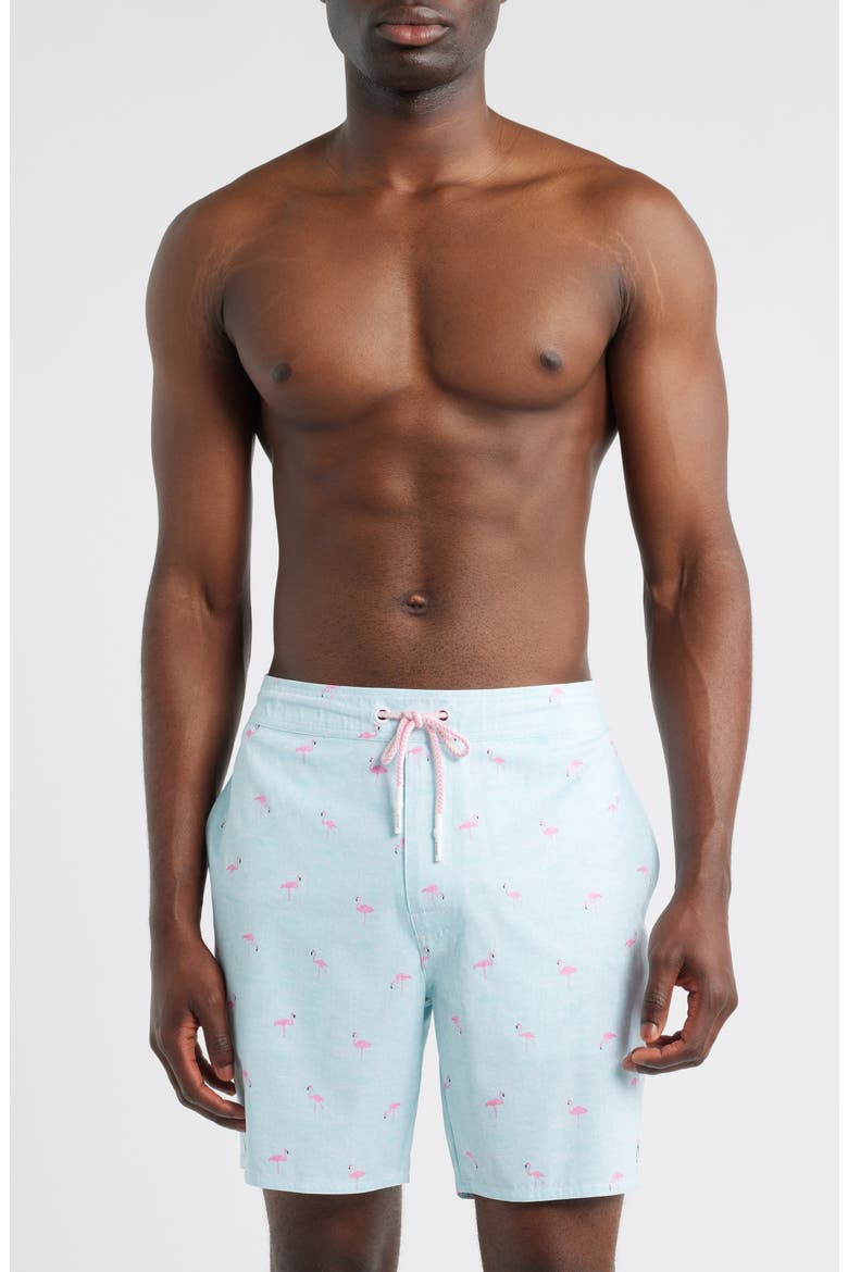 Caladesi Swim Trunks, Main, color, SARDINIA