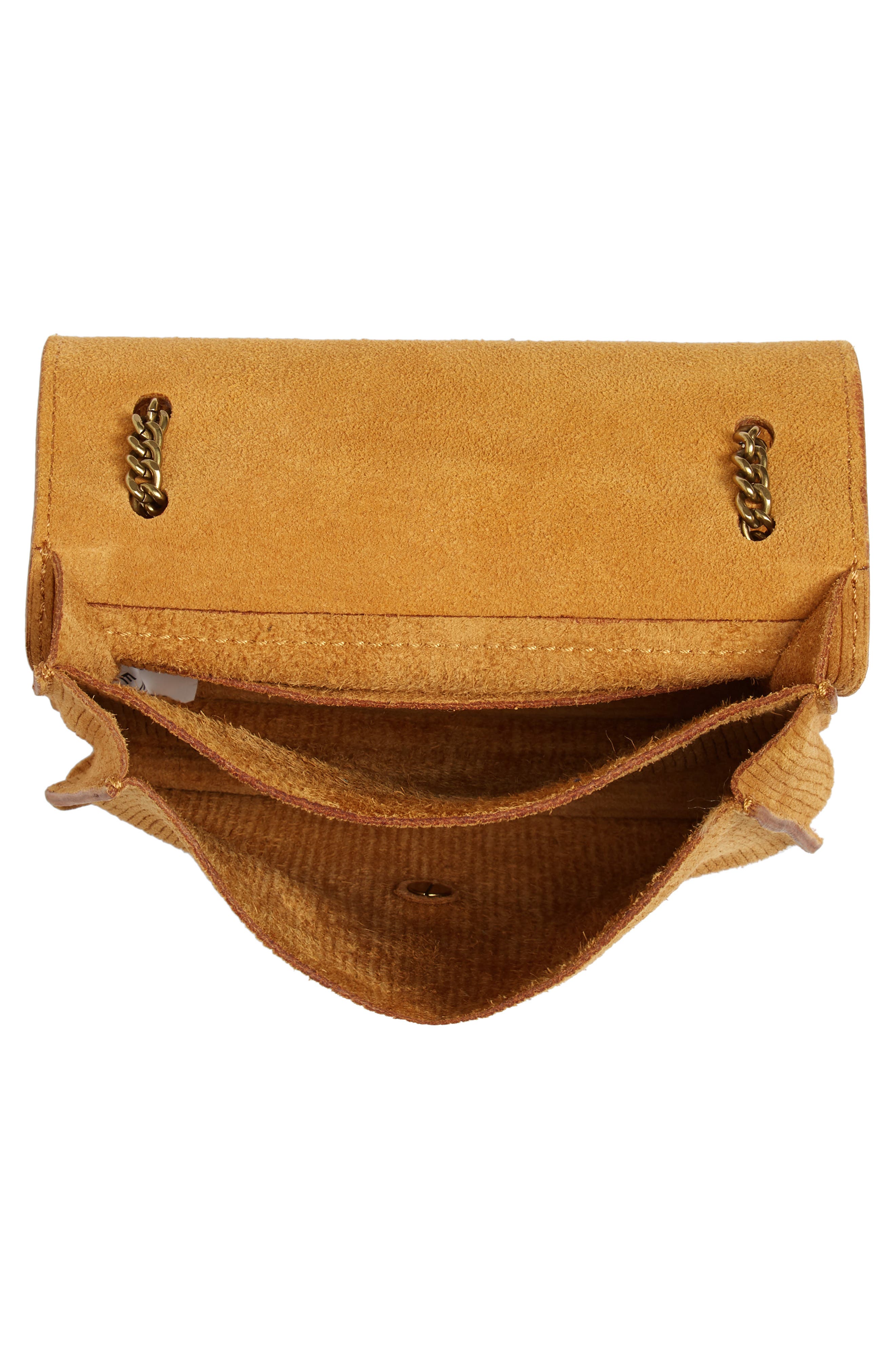 Madewell The Chain Corded Leather Crossbody Bag, Alternate, color, 