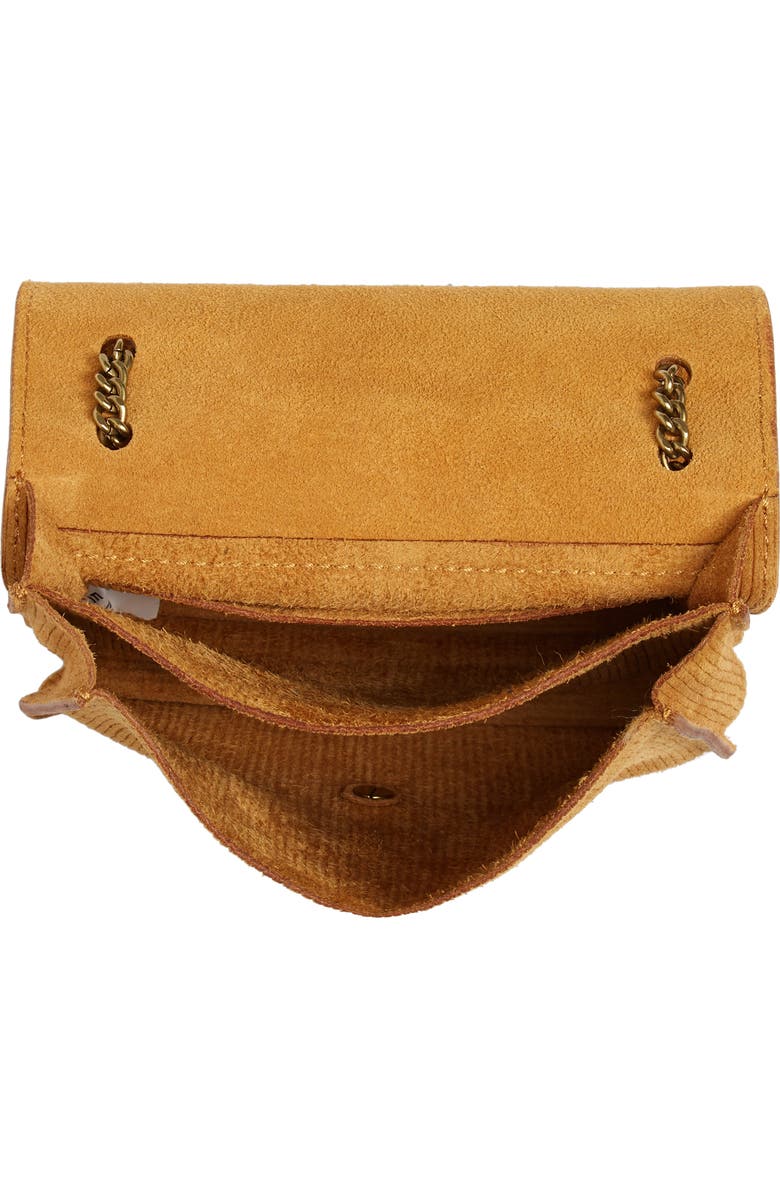 Madewell The Chain Corded Leather Crossbody Bag, Alternate, color,