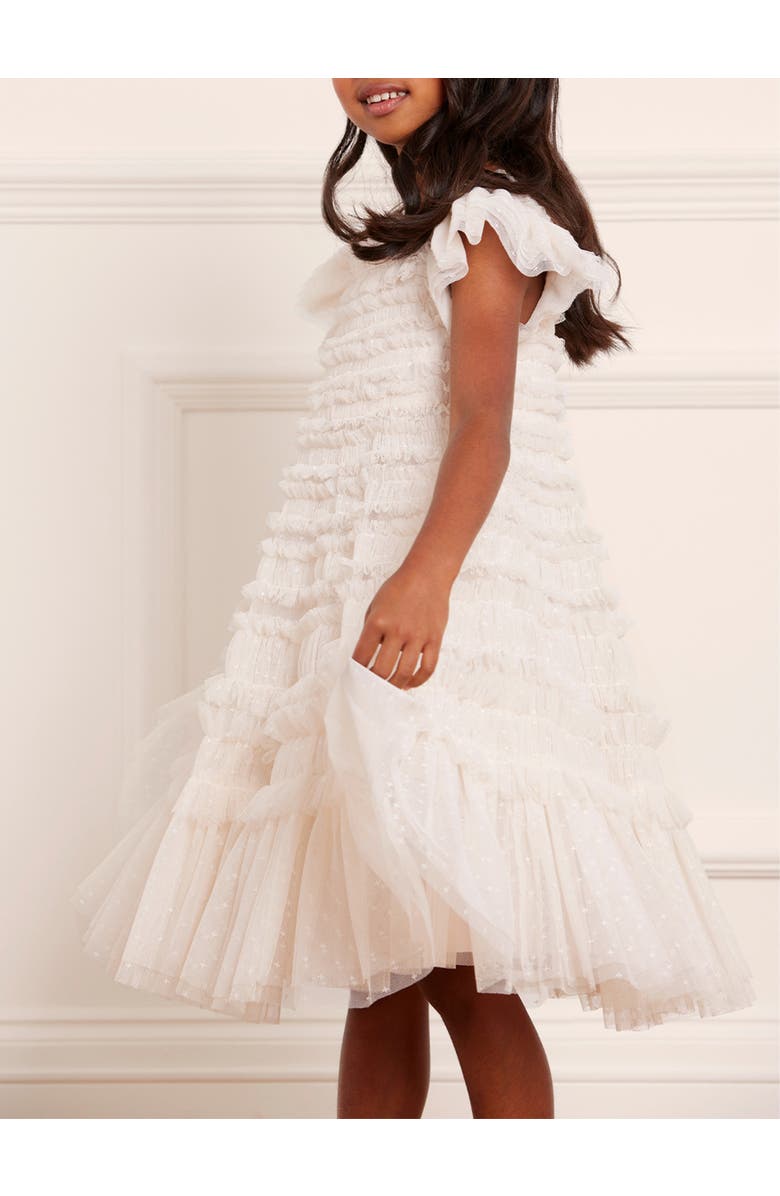 Needle & Thread Lisette Kids Dress, Alternate, color, Cream