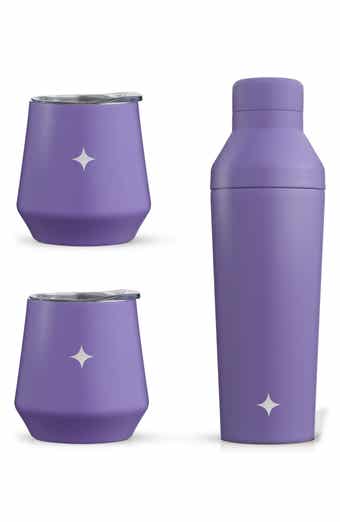 Stainless Steel Cocktail Shaker & Travel Cup Set