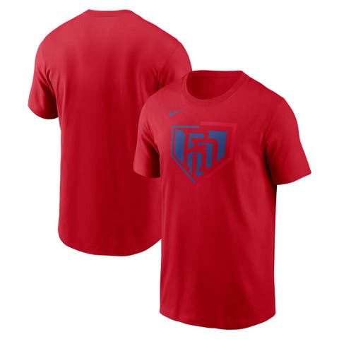Men's Nike  Red Dominican Republic Baseball 2026 World Baseball Classic Icon T-Shirt
