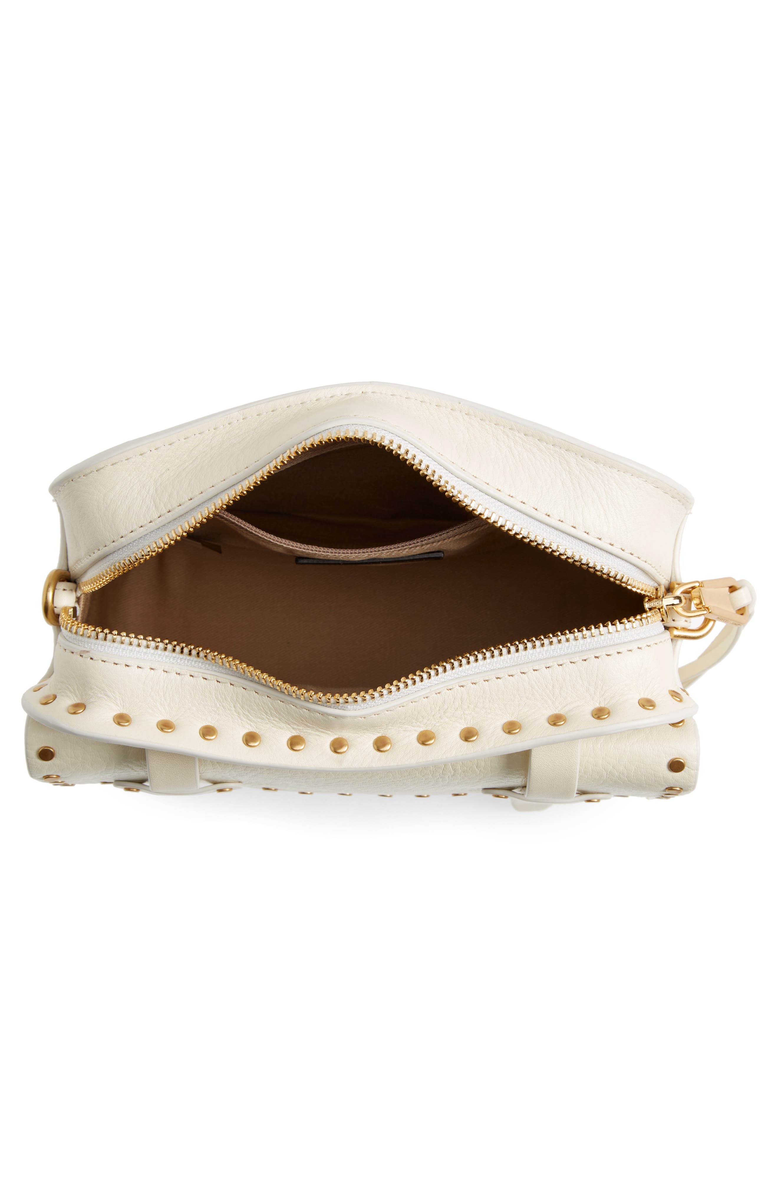 Rebecca Minkoff Nanine Leather Crossbody Bag, Alternate, color, 