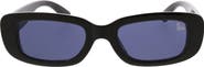 Roxy 53mm Slim Oval Sunglasses