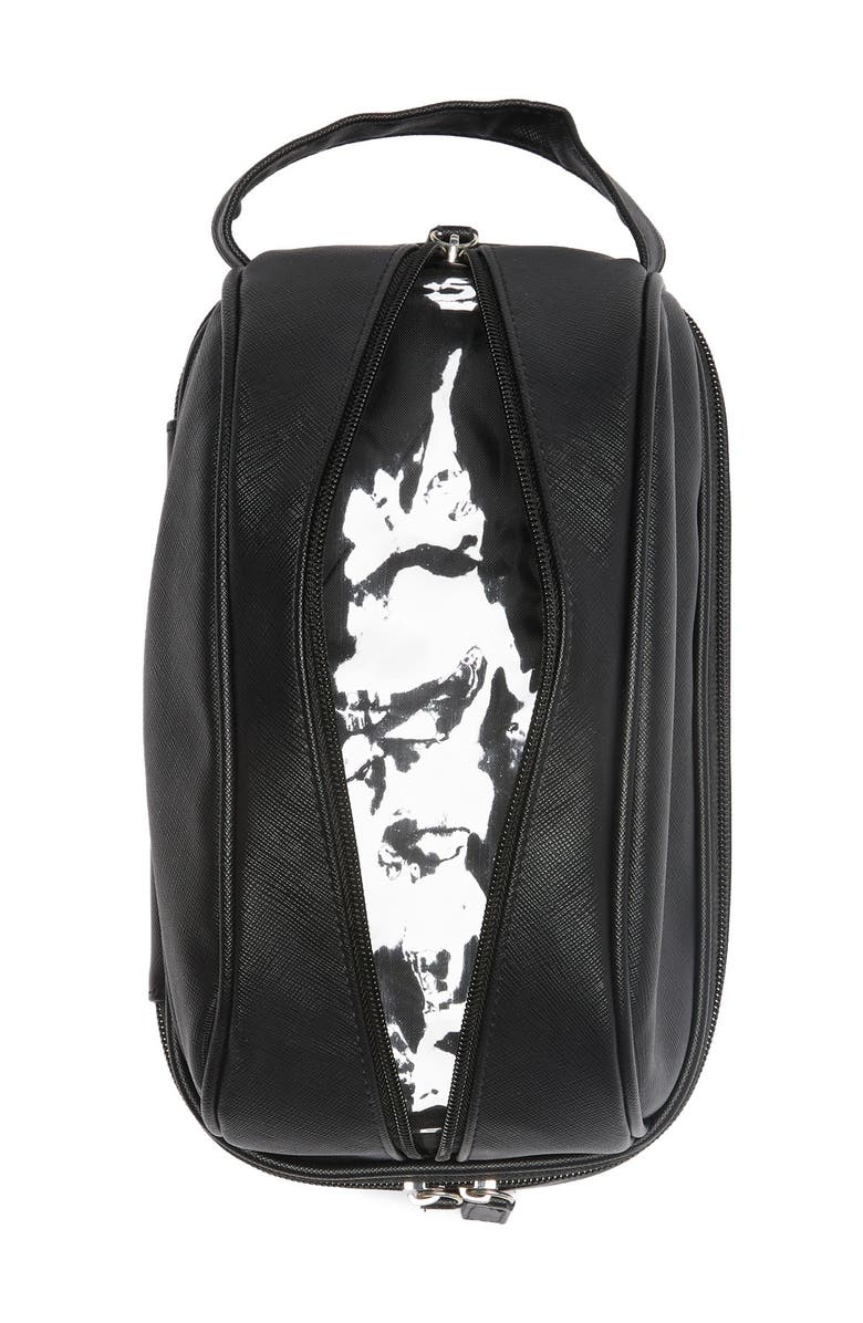 Original Penguin Distressed Zip Bottom Travel Kit, Alternate, color, 