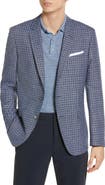 BOSS Hugo Boss Hutson Plaid Wool Blend Sport Coat