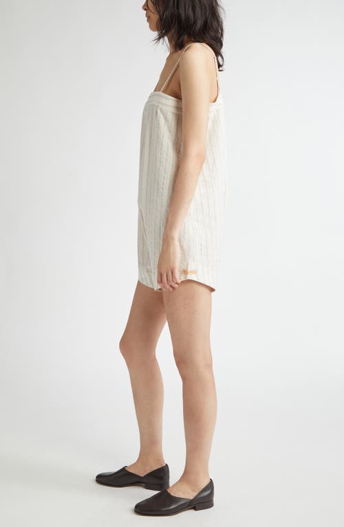 Bode Tennis Lace Teddy Romper