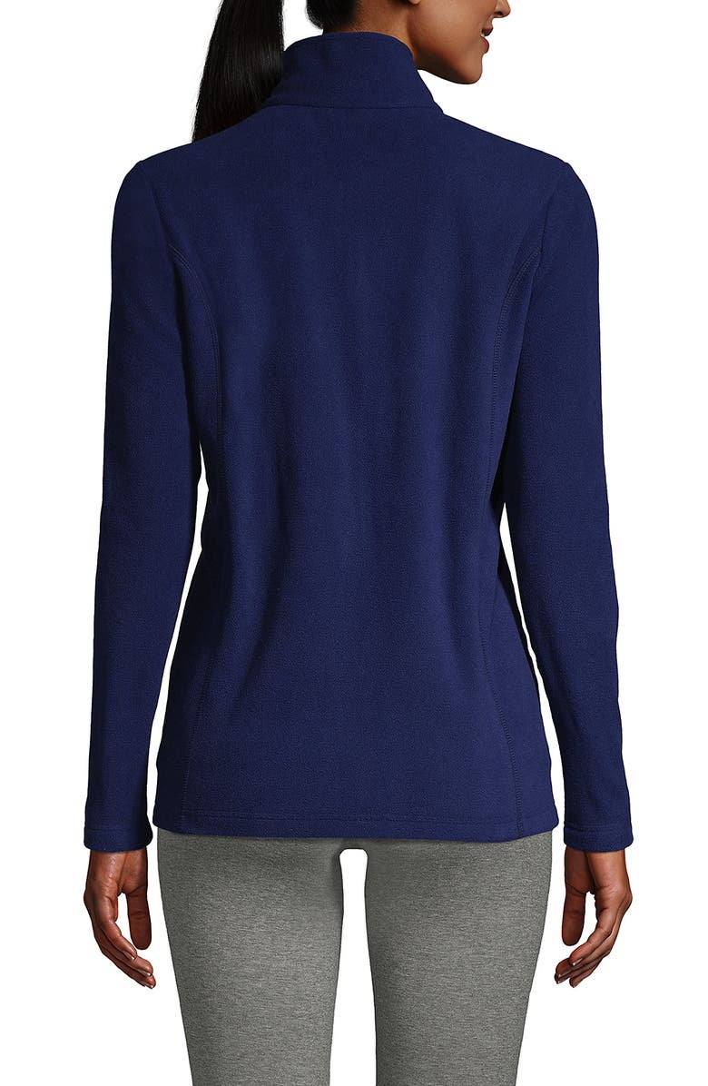Lands' End Anyweather Fleece Full Zip Jacket, Alternate, color, Deep Sea Navy