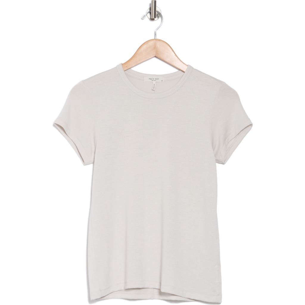 Rag & Bone Lea Crewneck T-shirt In Lunarock