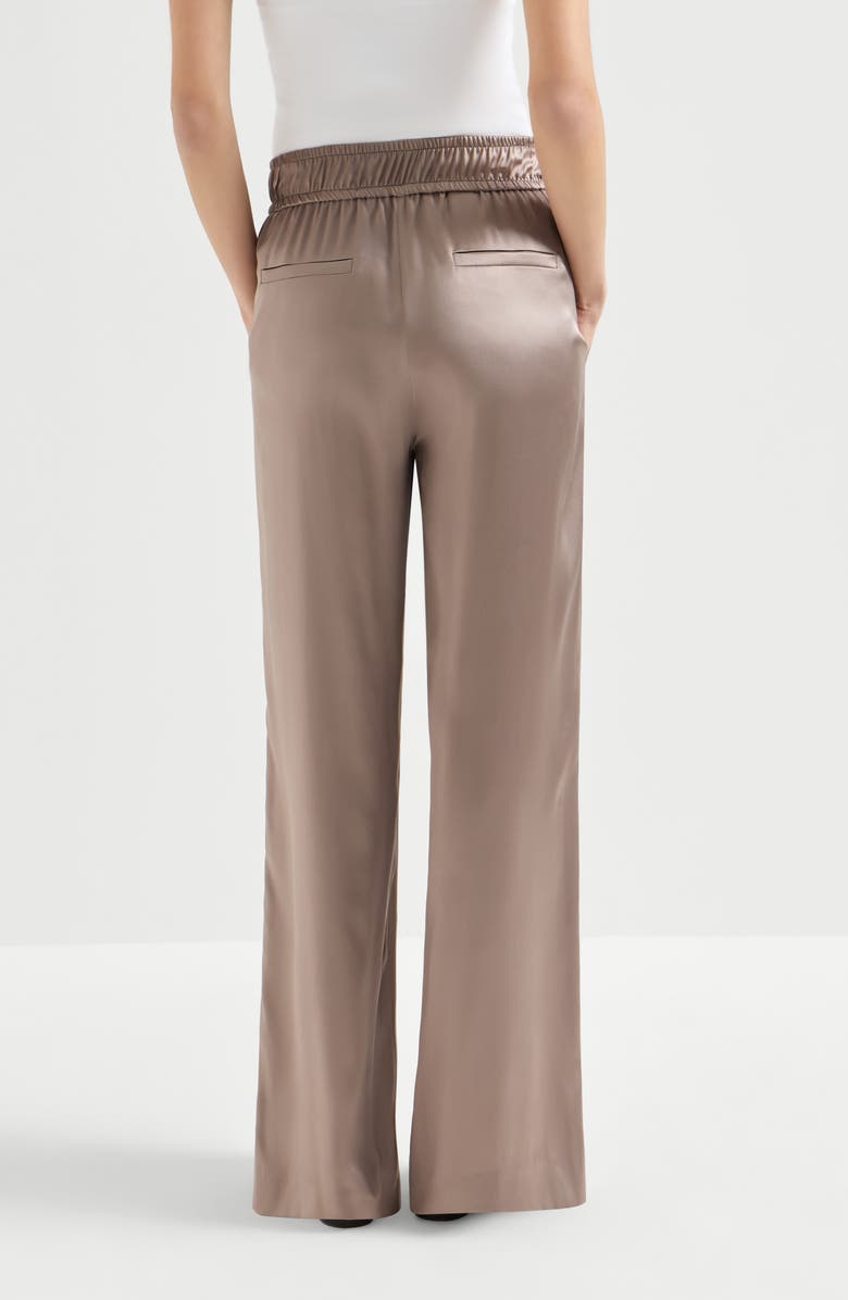 Brunello Cucinelli Track trousers, Alternate, color, Cocoa