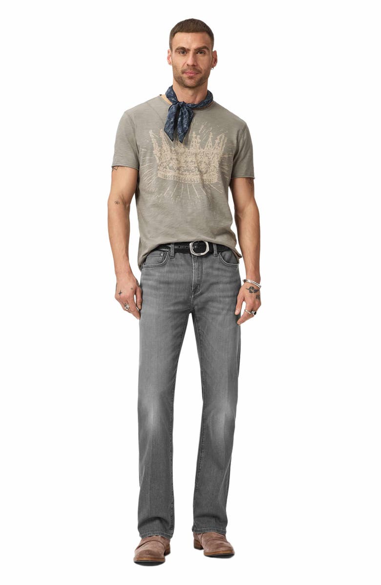 John Varvatos Fader Bootcut Jeans, Alternate, color, 