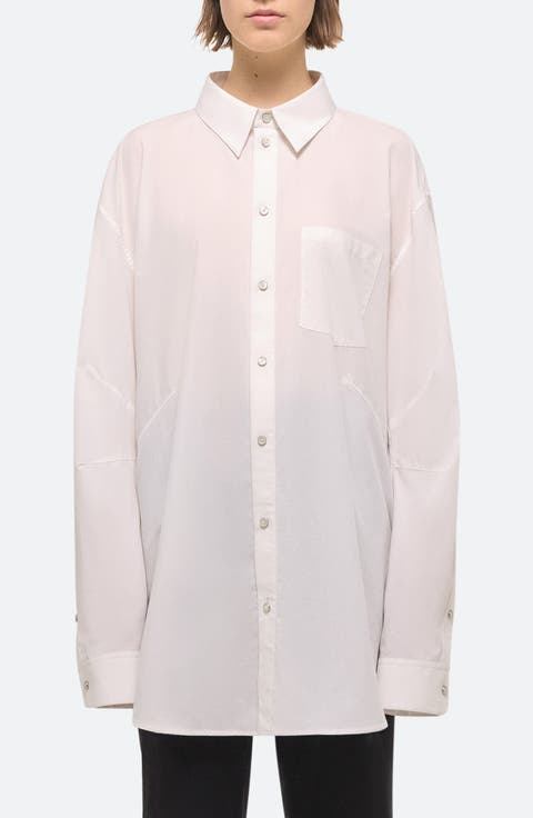 Apex Cotton Button-Up Shirt