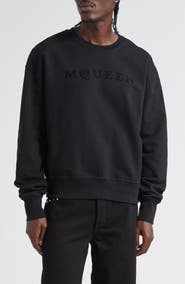 McQueen Logo Graphic French Terry Sweatshirt
