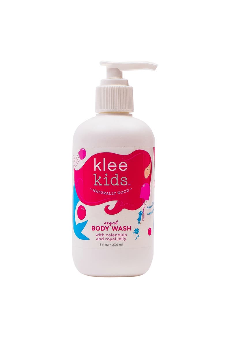 Kids' Regal Body Wash with Calendula and Royal Jelly, Main, color, White