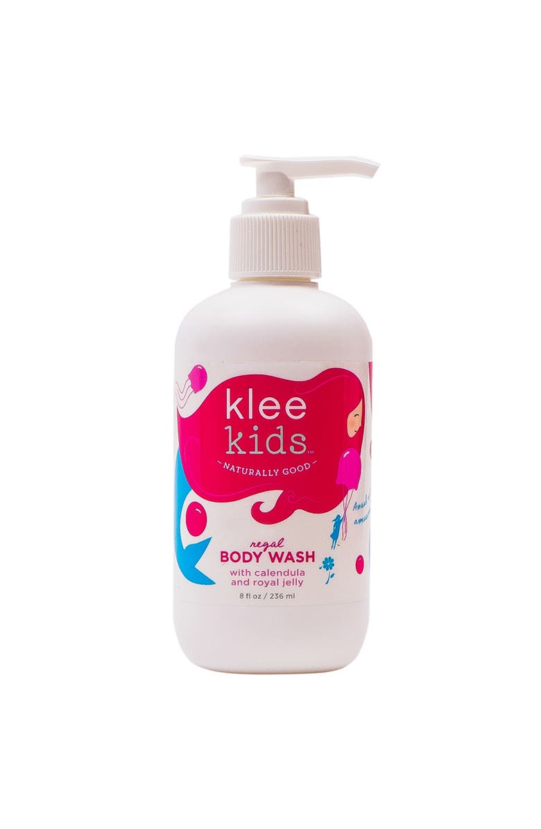 Klee Naturals Kids' Regal Body Wash with Calendula and Royal Jelly, Main, color, White