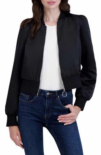 Satin Bomber Jacket