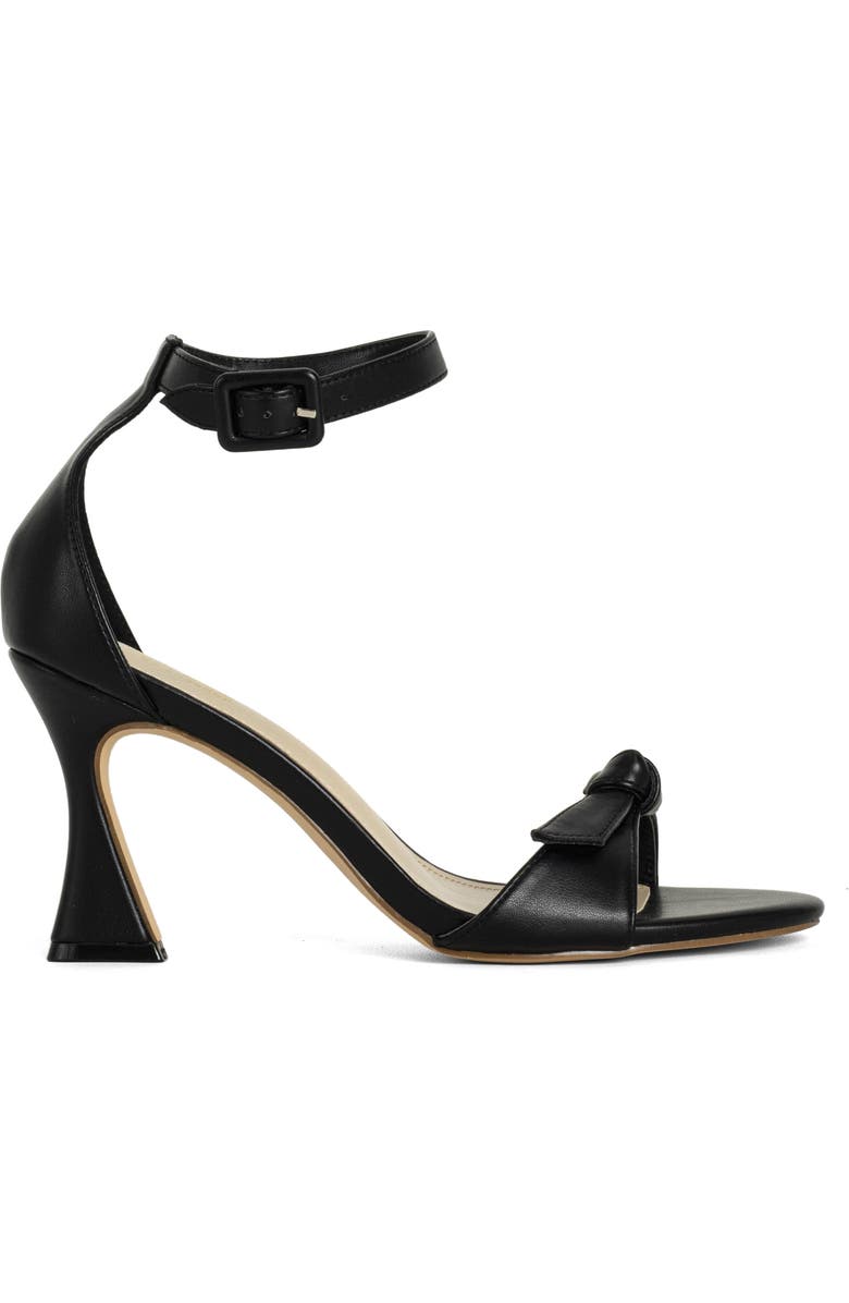 SHUSHOP Emelie Ankle Strap Sandal, Alternate, color, Black